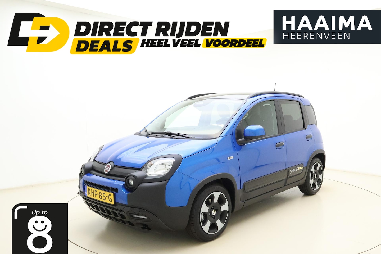 Fiat Panda - 1.0 Hybrid Pandina Cross | DEMO | Airco | Apple Carplay/Android Auto | Bluetooth | Cruise - AutoWereld.nl