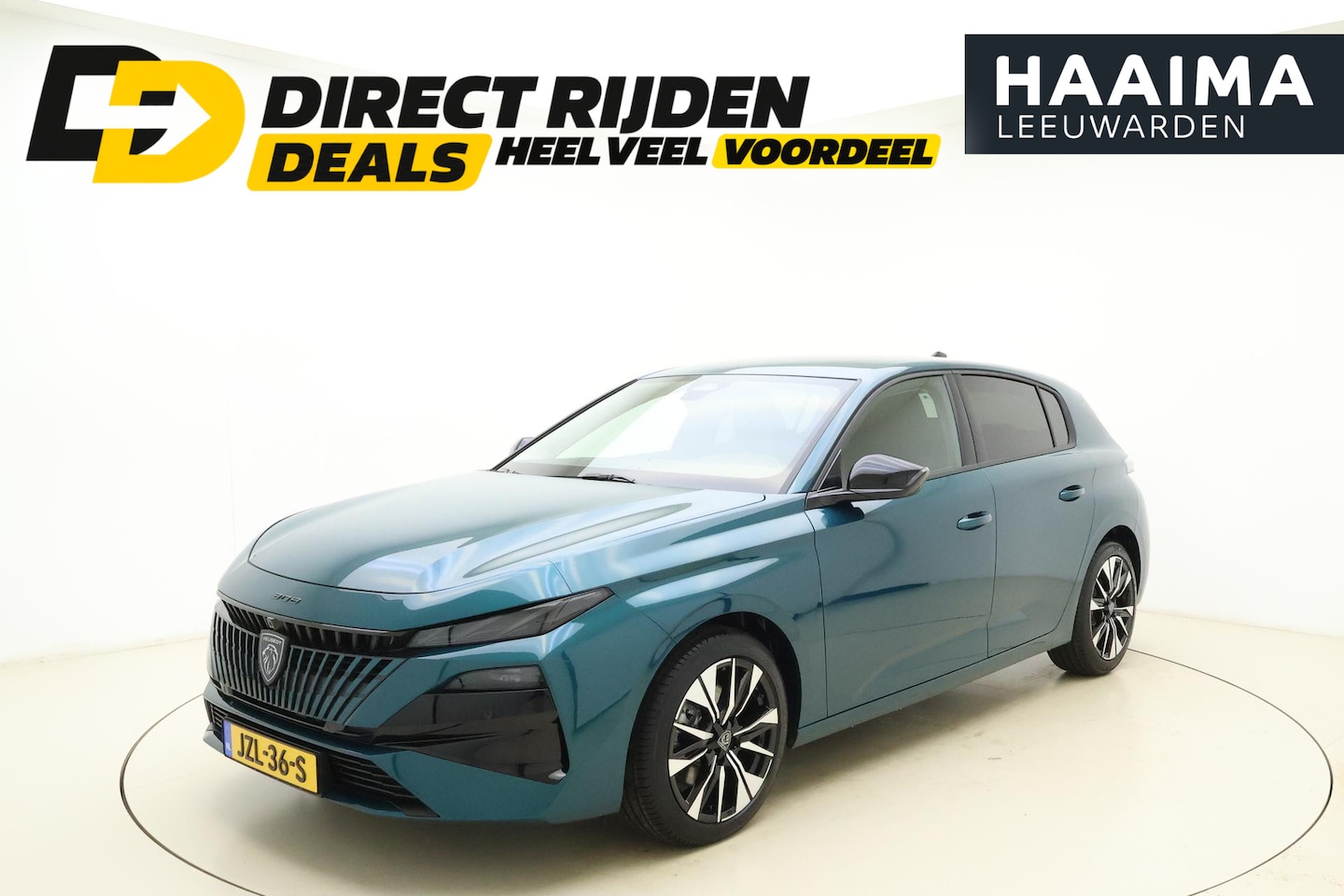 Peugeot 308 - 1.2 Hybrid 145 e-DCS6 Allure AGR l Stoelverwarming l 360 Camera l PDC l Wireless Apple Car - AutoWereld.nl