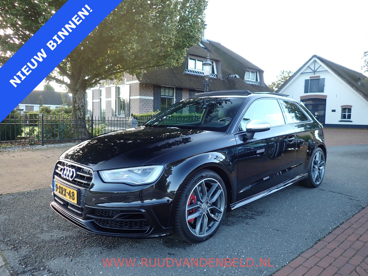 Audi A3 Sportback - S3 2.0TFSI quattro LPG Pro Line Plus SCHUIF-KANTELDAK / B&O / CARPLAY / ACC / CAMERA - AutoWereld.nl