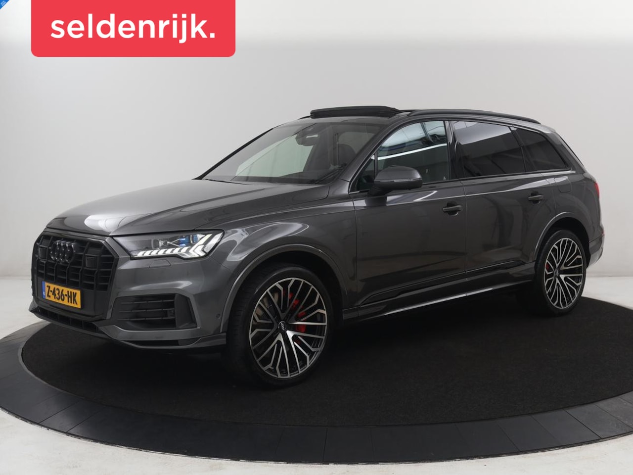 Audi Q7 - 55 TFSI e quattro Pro Line S SOH 86,2% | Pano.Dak | Adapt. Cruise | LED | Head-up | 360 Ca - AutoWereld.nl