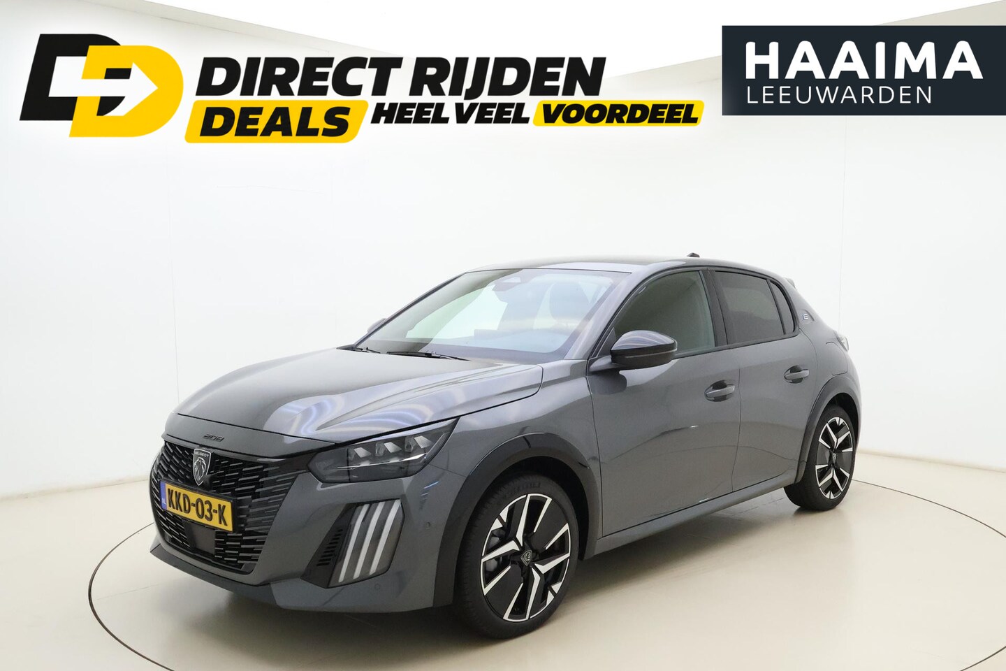 Peugeot e-208 - EV GT Avantage 51 kWh Alcantara® Executive Interior l Drive Assist Plus Pack l Navigation - AutoWereld.nl