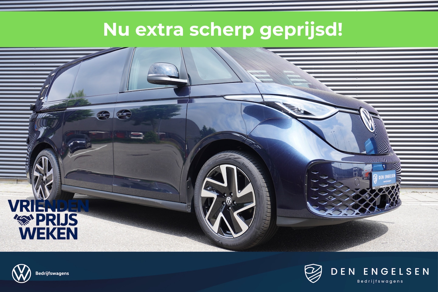 Volkswagen ID. Buzz Cargo - ID. Buzz Cargo 340 pk 4-Motion, Bulli, Achteruitrijcamera, Comfortstoelen met armleuning, - AutoWereld.nl
