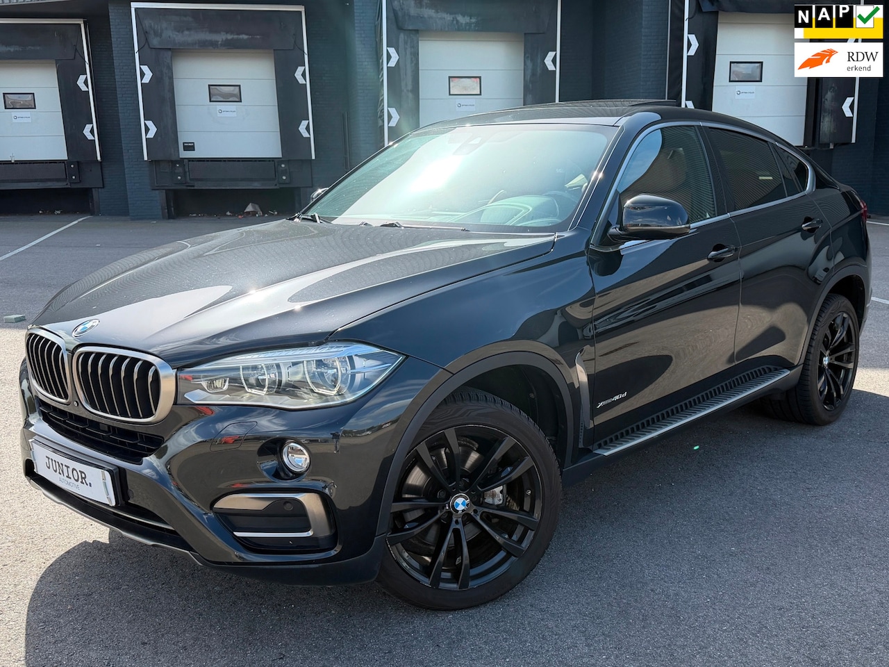 BMW X6 - XDrive40d High Executive PANO/HEAD-UP/LEDER/360CAMERA - AutoWereld.nl