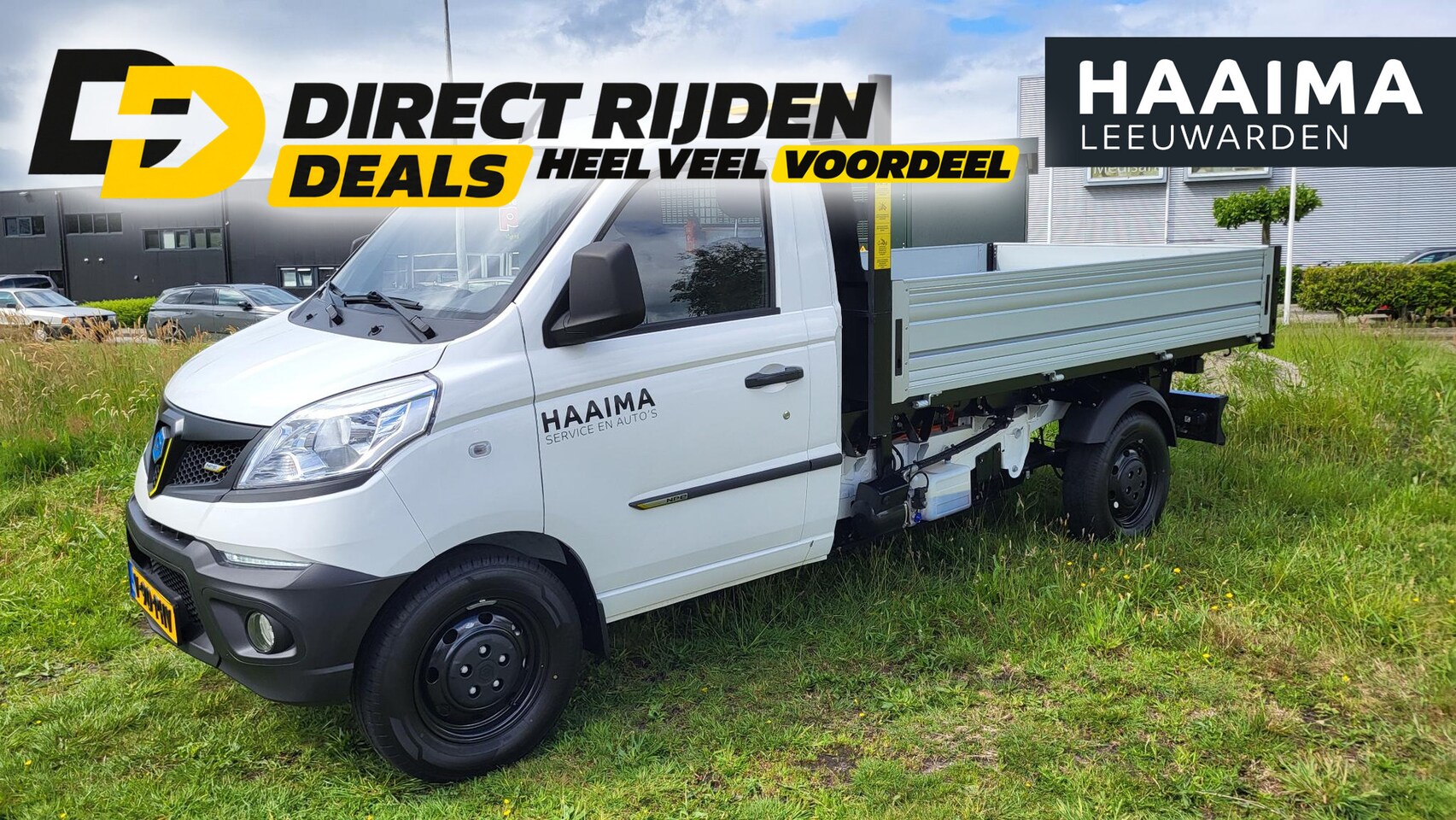 Piaggio Porter NPE - BEV 42 kWh | Airco | Kipper laadbak | Parkeersensoren - AutoWereld.nl