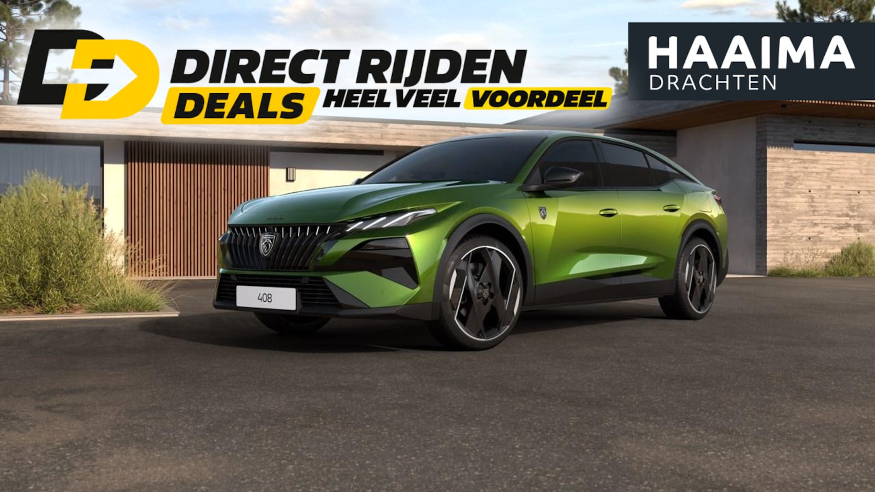 Peugeot 408 - 1.6 Plug-in Hybrid 240 e-DCS7 GT | DE NIEUWE 408 | Panorama dak | Alcantara bekleding | El - AutoWereld.nl