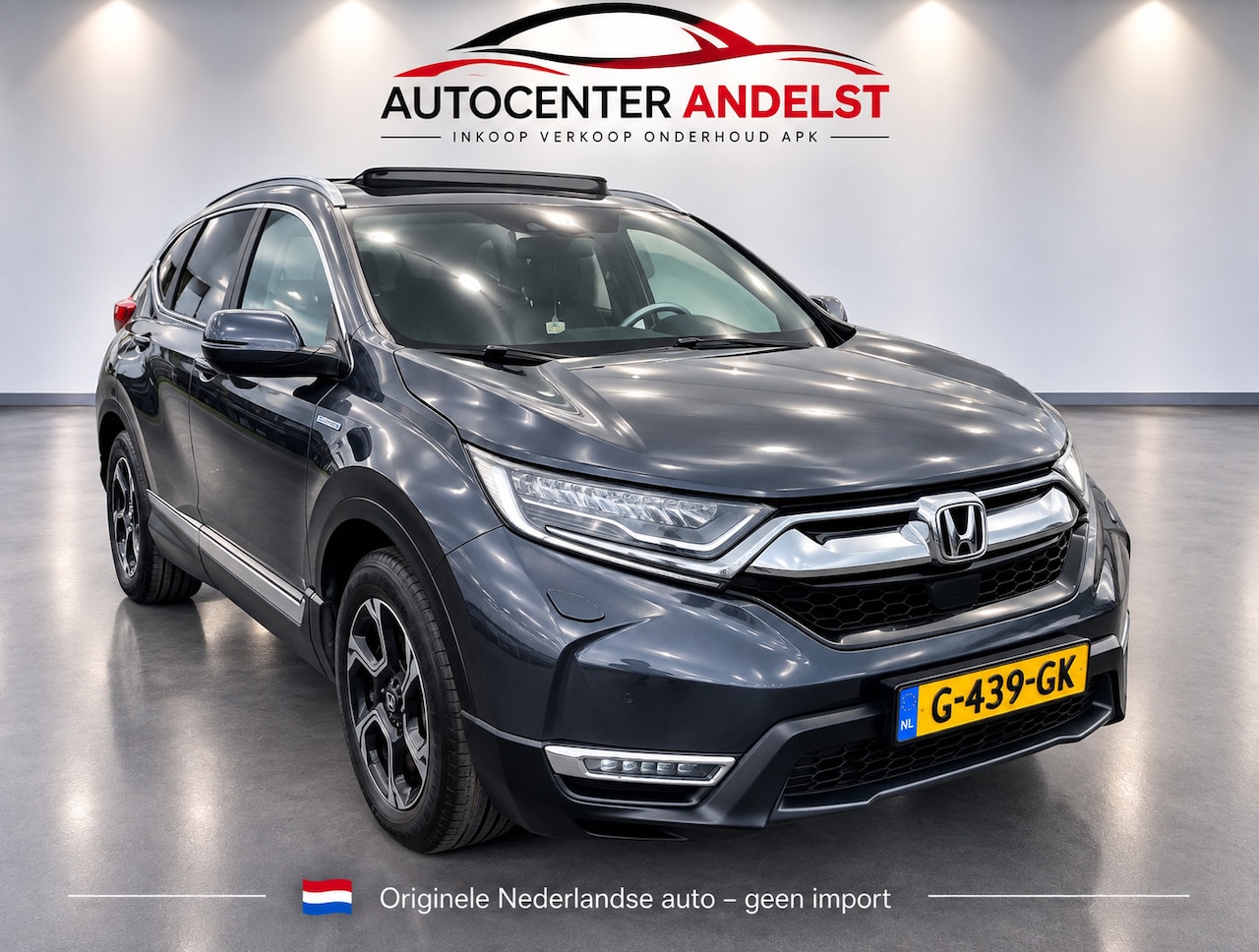 Honda CR-V - 2.0 Hybrid AWD Executive 2.0 Hybrid AWD Executive, Aut, Schuifdak, Acc, Cam, Navi, Pdc, Stoelvrw, Leder, Keyless, H - AutoWereld.nl