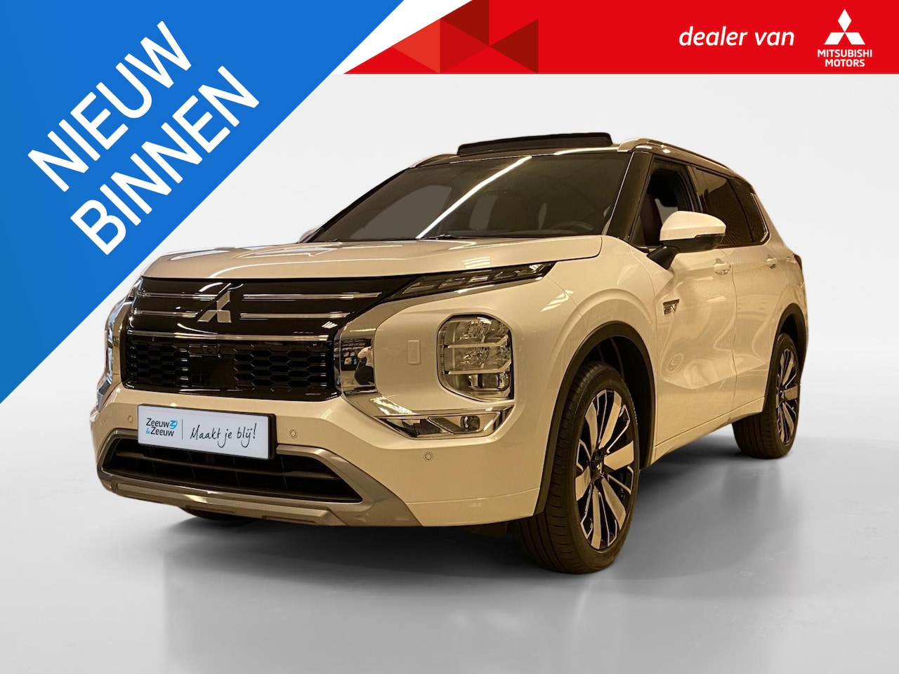 Mitsubishi Outlander - 2.4 PHEV | INSTYLE + | DIRECT LEVERBAAR| ZWART DAK | PRIJS INCL €6.000,- VOORRAAD KORTING - AutoWereld.nl