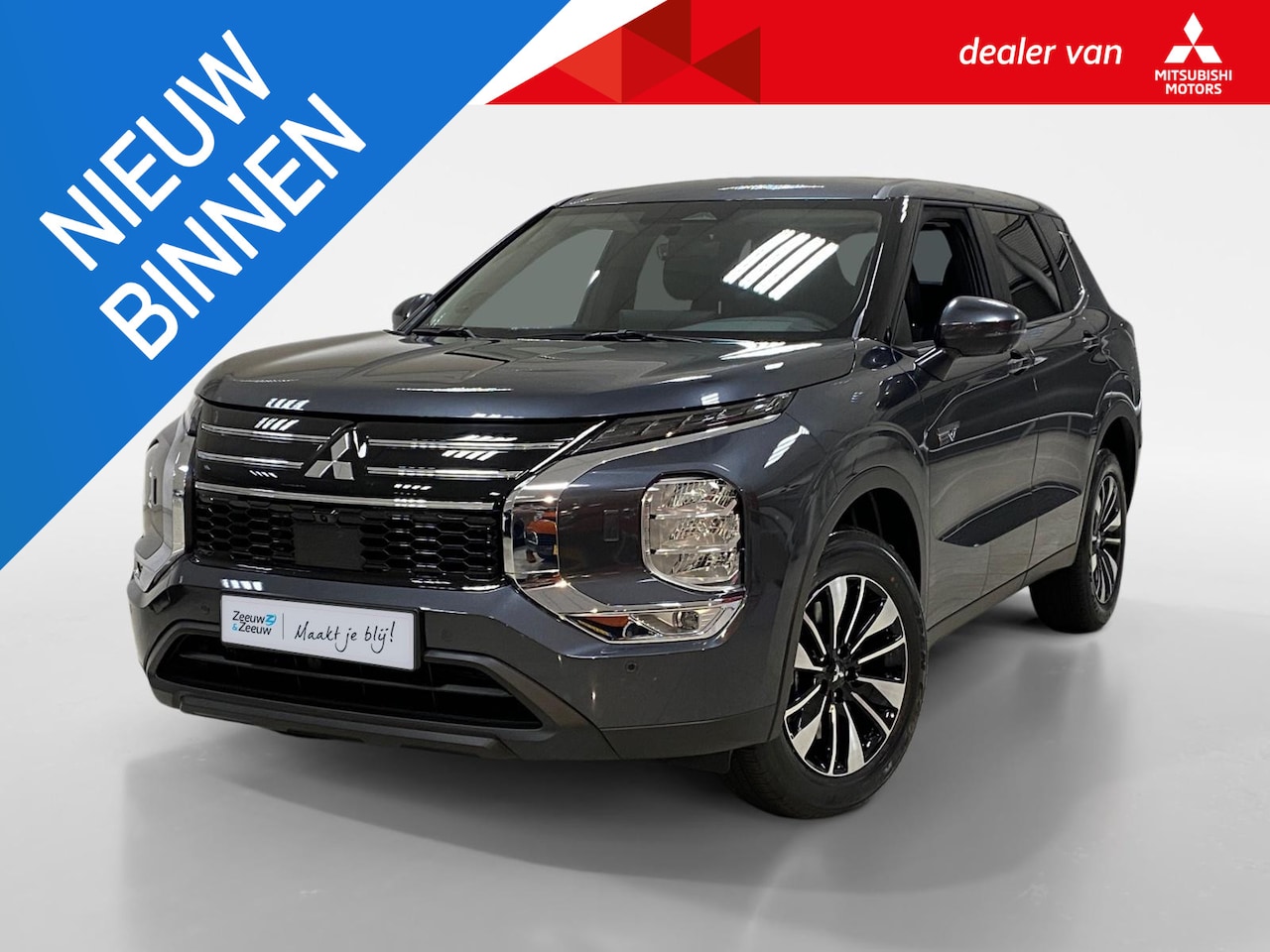 Mitsubishi Outlander - 2.4 PHEV | INTENSE | DIRECT LEVERBAAR | PRIJS INCL €6.000,- KORTING | - AutoWereld.nl