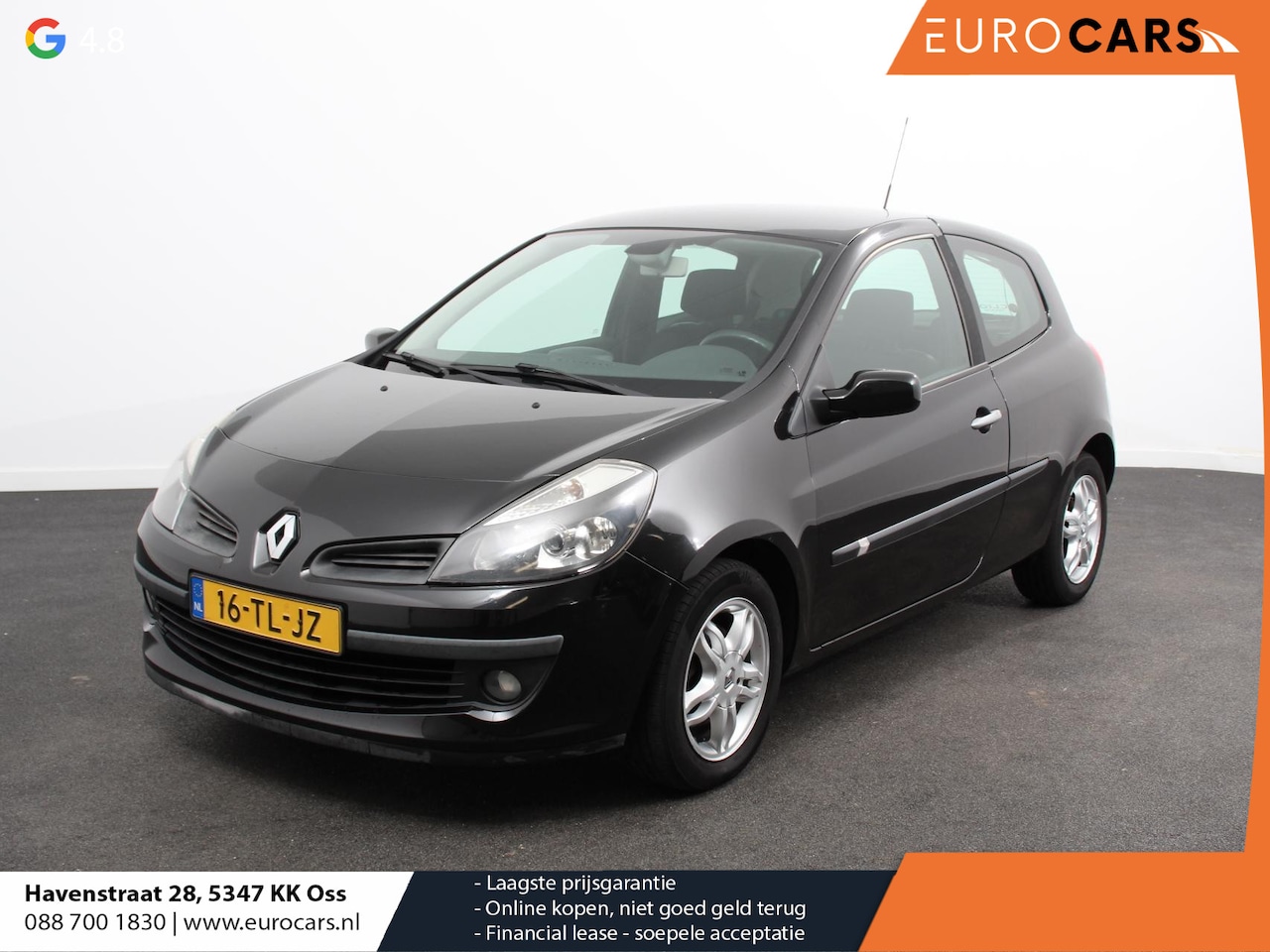 Renault Clio - 1.4-16V Dynamique Luxe clima control handel / export APK 01-2027 - AutoWereld.nl