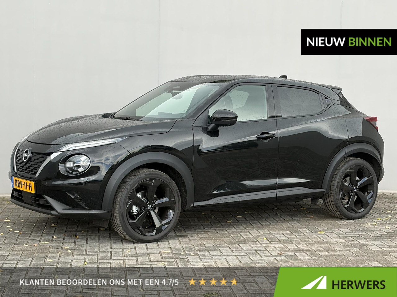 Nissan Juke - 1.6 Hybrid Tekna / Adaptieve cruise control / 360 Graden camera / BOSE / Lederen bekleding - AutoWereld.nl