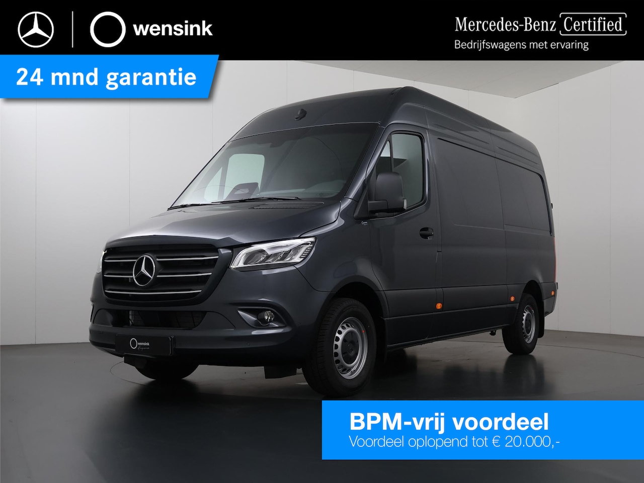 Mercedes-Benz Sprinter - 319 L2H2 RWD SELECT | LED | 3500KG Trekken | DISTRONIC | WINTERPAKKET - AutoWereld.nl