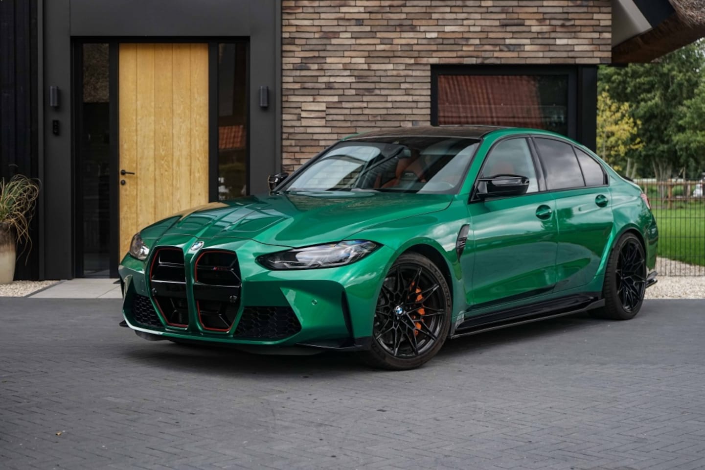 BMW M3 - 3-serie Competition 510PK Isle-of-man green - AutoWereld.nl