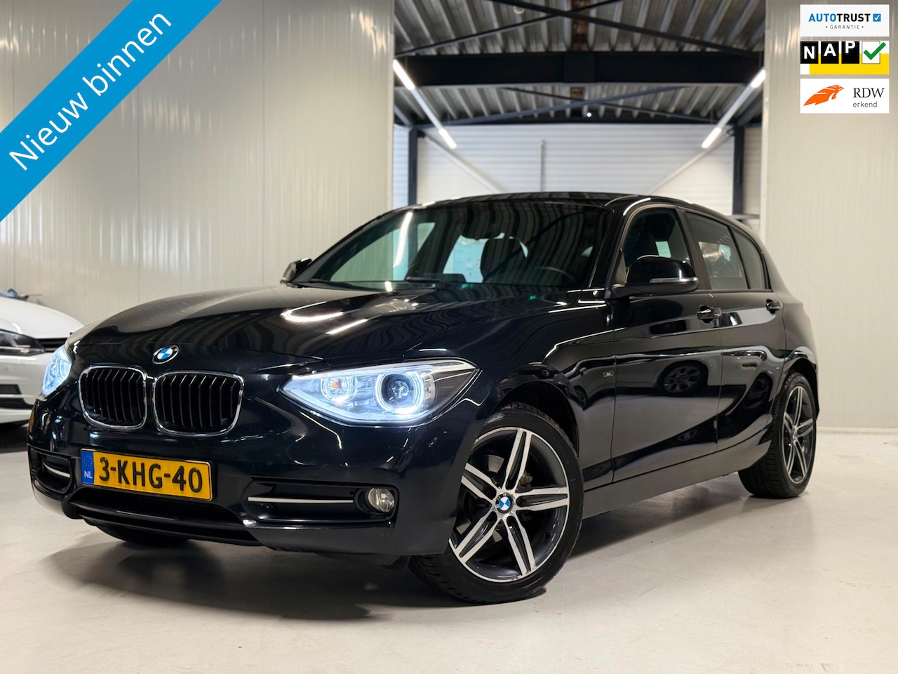 BMW 1-serie - 114i 1.6T Sport Edition Navi|Led|NL AUTO! - AutoWereld.nl
