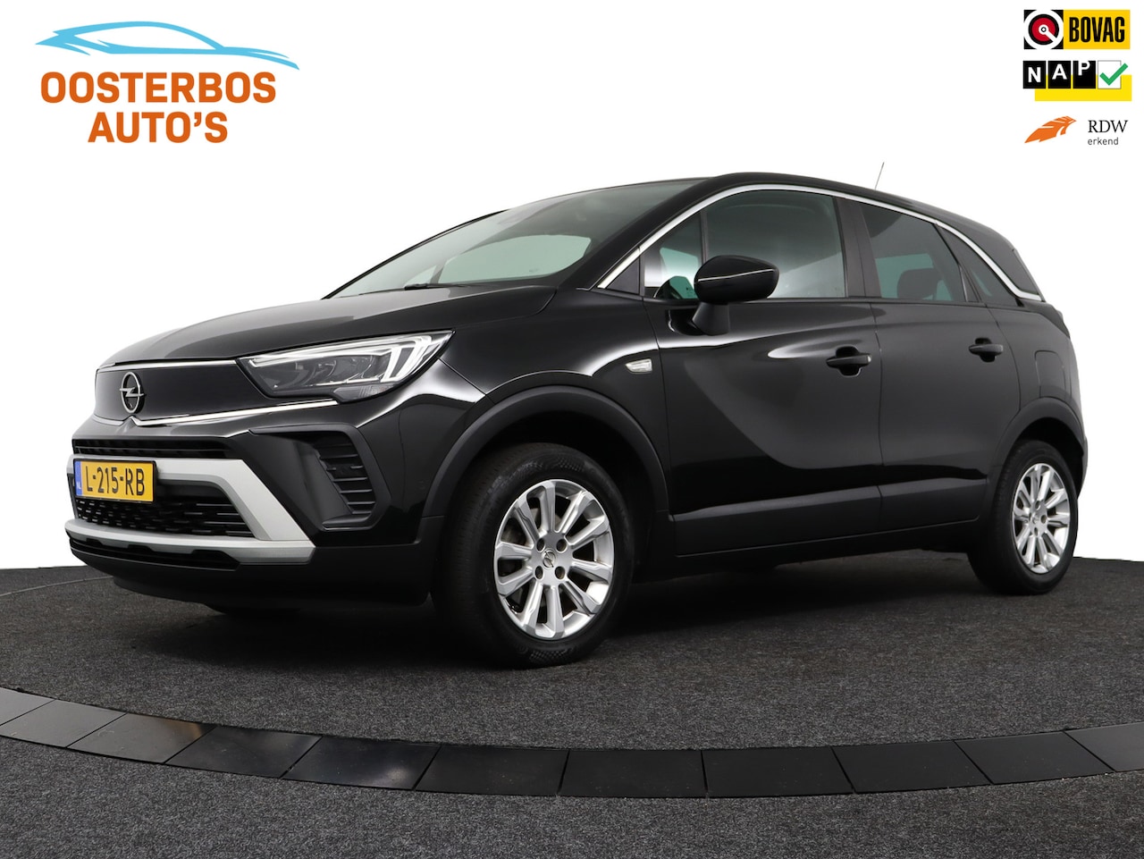 Opel Crossland - 1.2 T. 130pk Automaat Elegance Camera/Winterpakket/AGR/NAP/Riem vv - AutoWereld.nl