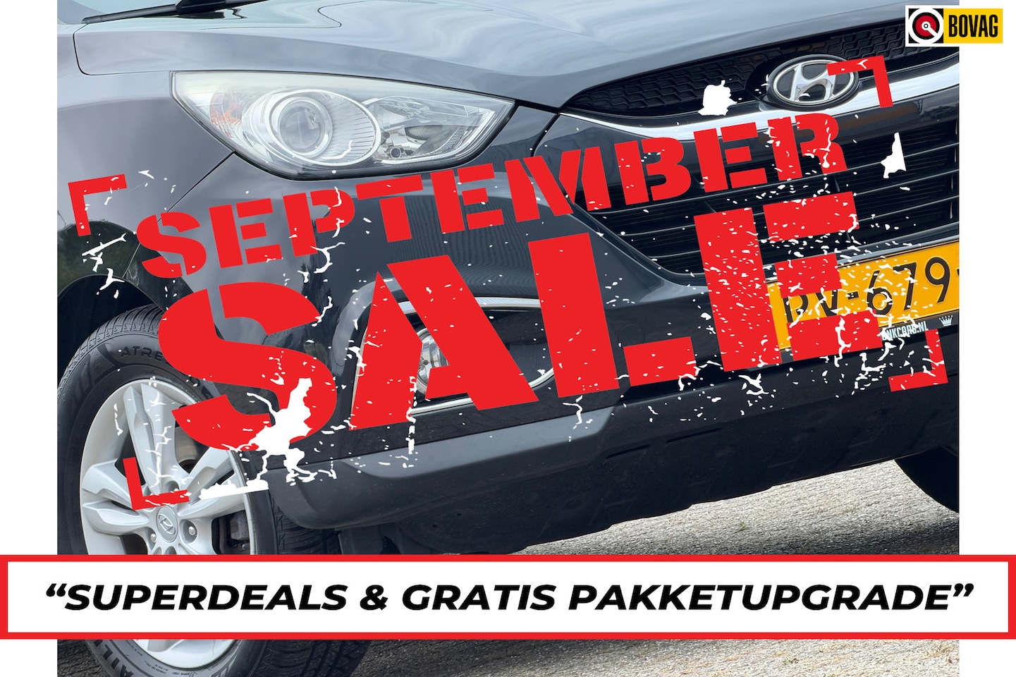 Hyundai ix35 - 2.0i Style - Black Pearl - Leder/Multimedia/Trekhaak - Keurig - AutoWereld.nl