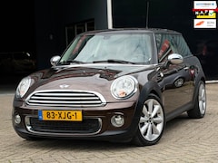 MINI 3-Deurs - 1.6 Cooper Chili AUTOMAAT LEDER/NAVI/SFEERVERLICHTING/CRUISE | NETTE AUTO