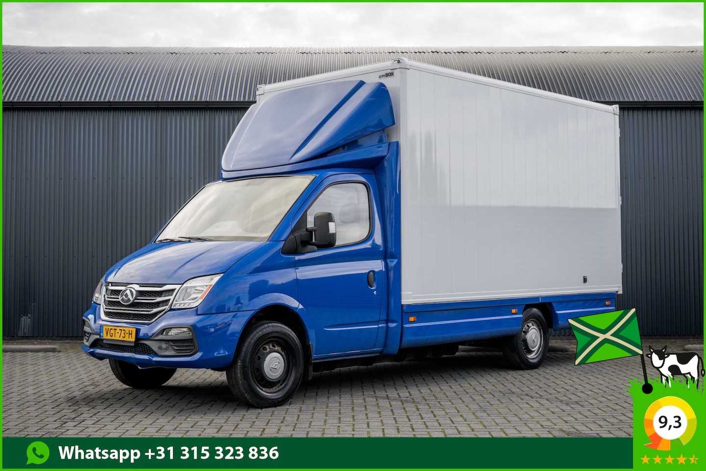 Maxus EV80 - | Volledig Elektrisch | 3-Zits | Camera | Bakwagen - AutoWereld.nl