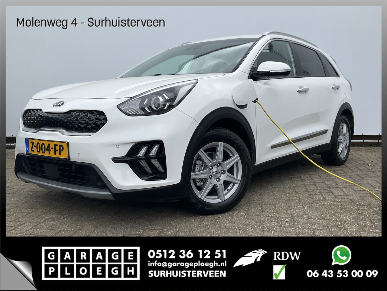 Kia Niro - 1.6 GDi Plug-in PHEV Adap.Cruise Stoel/Stuurverw Navi Camera Plug-in! - AutoWereld.nl