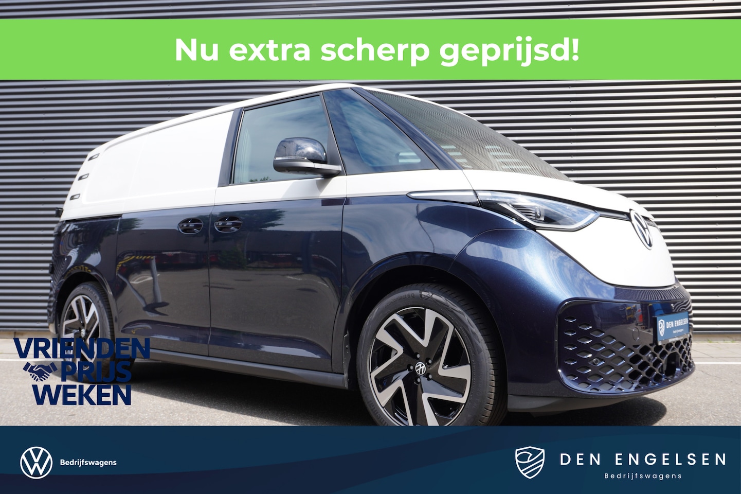 Volkswagen ID. Buzz Cargo - ID. Buzz Cargo 340 pk 4-Motion, Bulli Limited Edition,  Achteruitrijcamera, Comfortstoelen - AutoWereld.nl