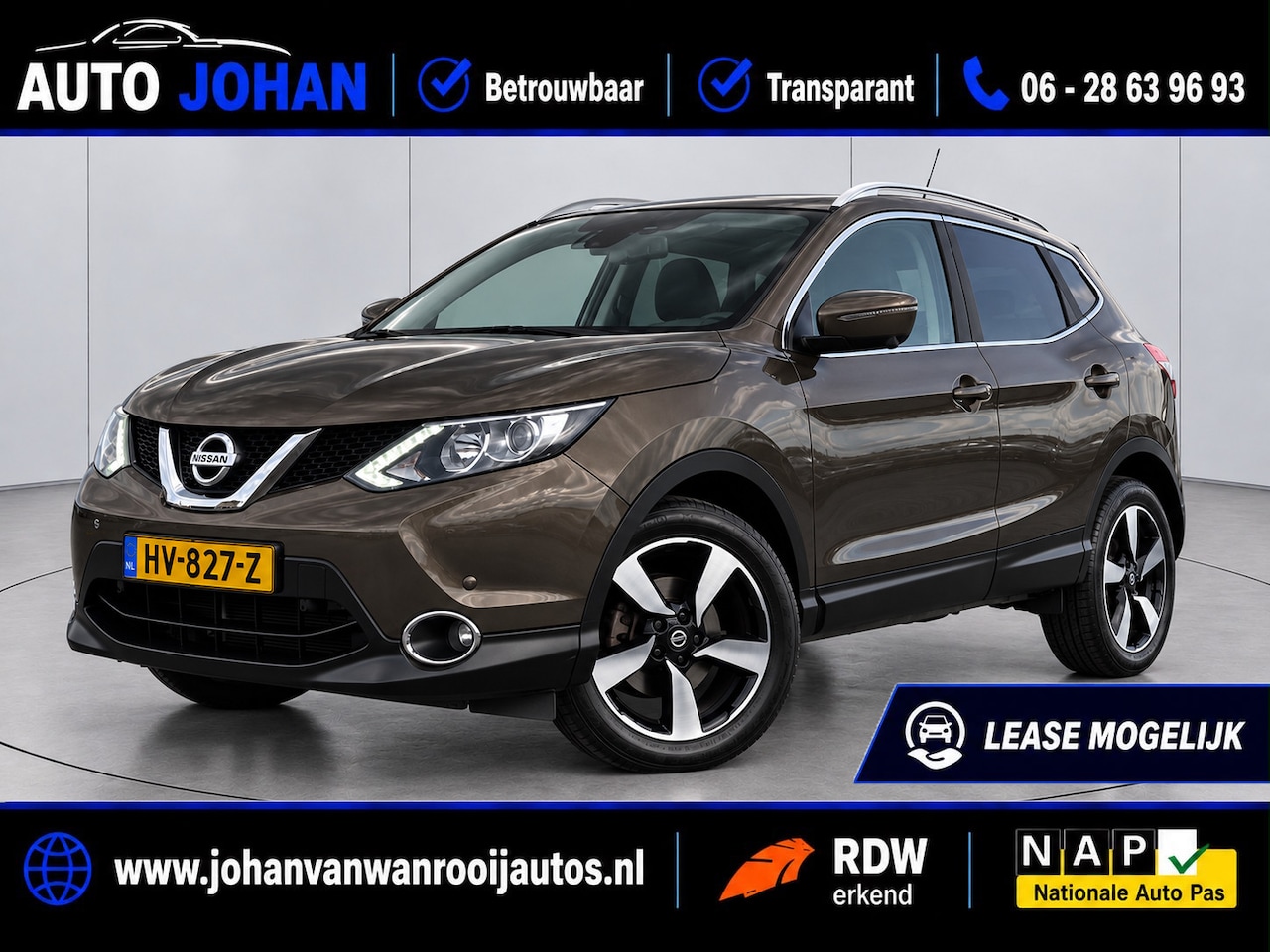 Nissan Qashqai - 1.2 Connect Edition/navi/pano/360 camera/nwst. - AutoWereld.nl