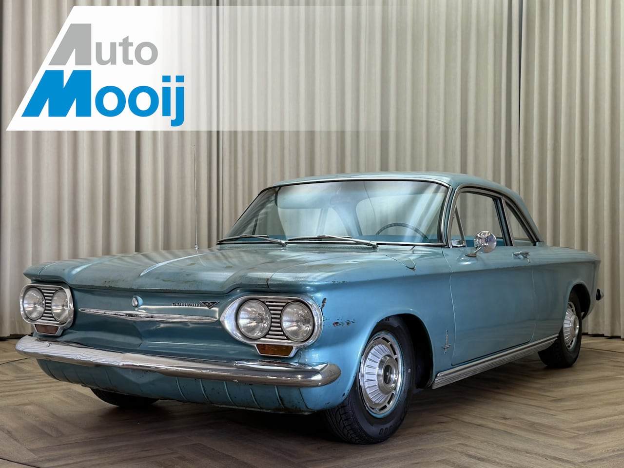 Chevrolet Corvair - Monza 900 / Coupé / NL-EU Kenteken / Super patina / Roestvrij / Lowrider / Powerglide Auto - AutoWereld.nl