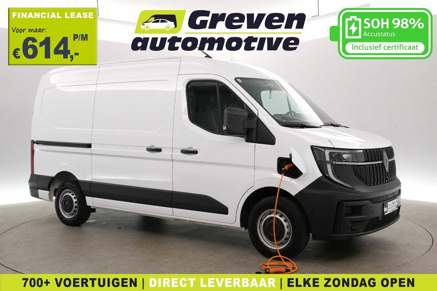 Renault Master E-Tech - 87 kWh L2H2 | Snelladen | SOH 98% | Airco | Camera | Cruise | 3 Zits | Carplay | LED | Par - AutoWereld.nl