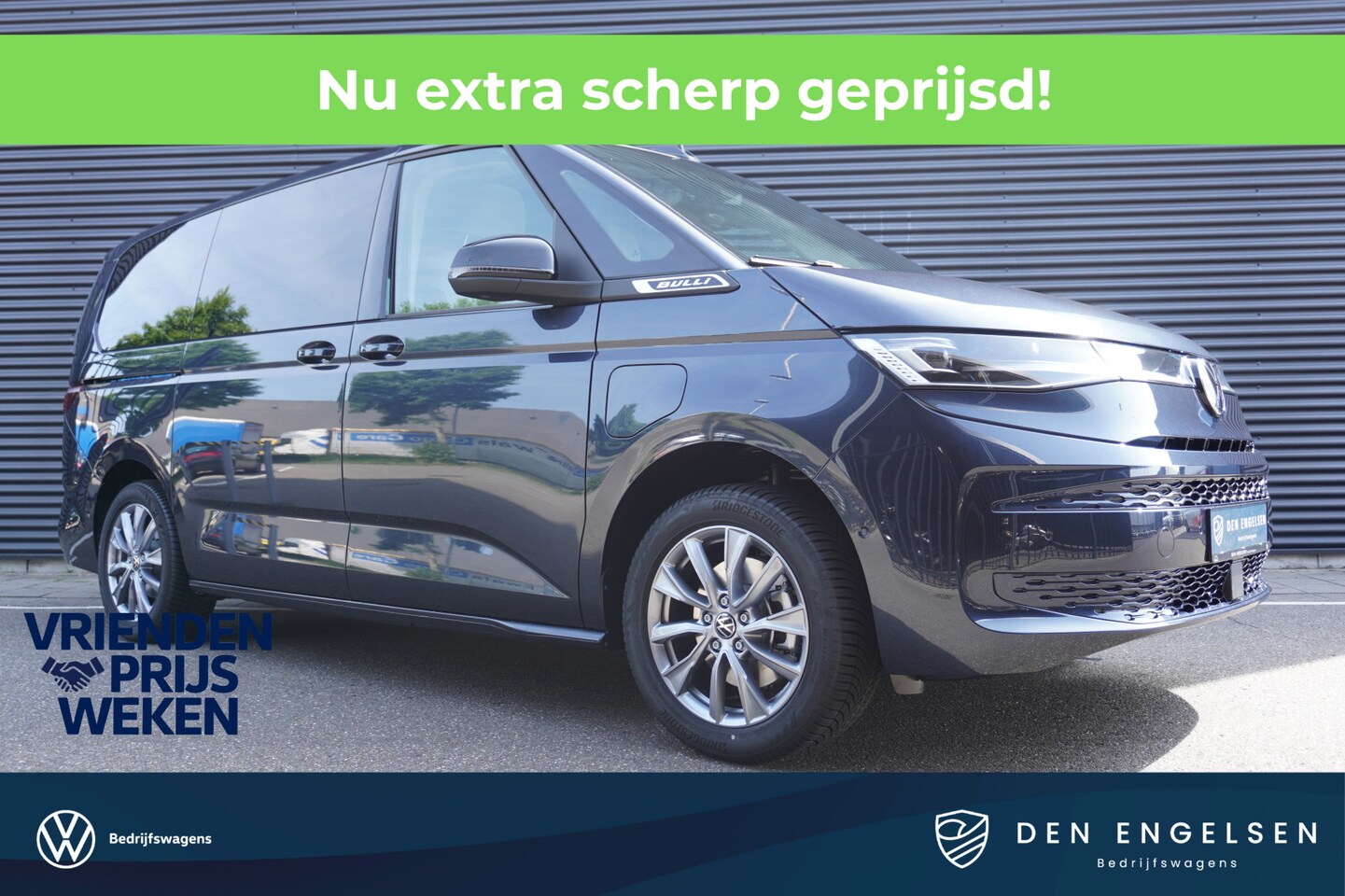Volkswagen Multivan - 1.5 eHybrid L2 Bulli Edition 4Motion 1.5 eHybrid L2 Bulli Edition 4-Motion, IQ Light koplampen, 7-persoons Vis-a-Vis, Navigatie - AutoWereld.nl