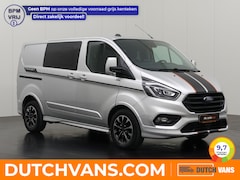 Ford Transit Custom - 2.0TDCi 185PK Automaat Sport Dubbele Cabine | 2xSchuifdeur | Navigatie | Camera | Multimed