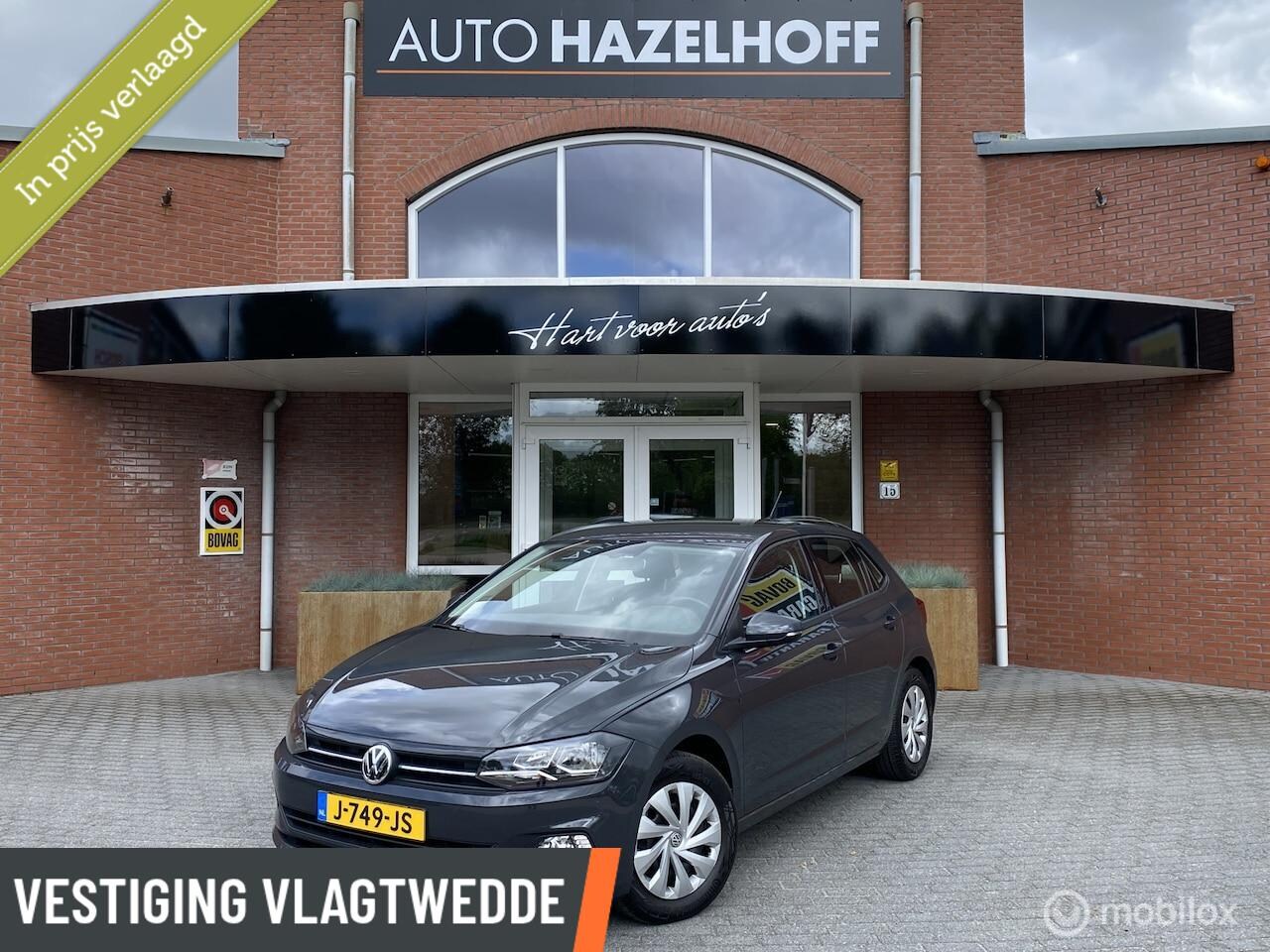 Volkswagen Polo - 1.0 TSI Comfortline Als nieuw | Airco | Adapt. Cruise | Navigatie | Ndl auto | Apple Carpl - AutoWereld.nl