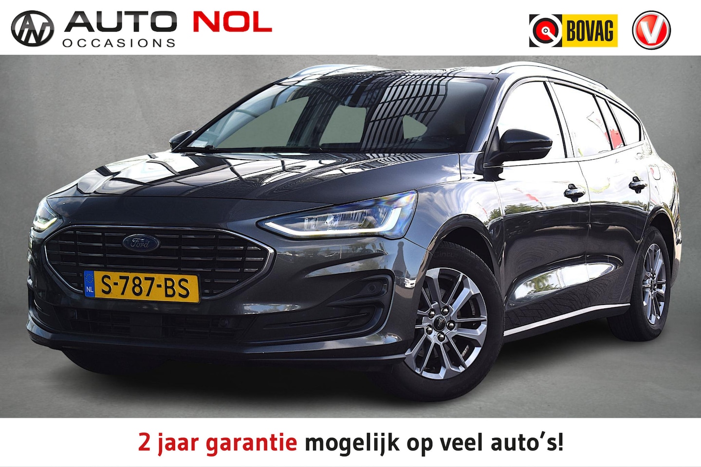 Ford Focus Wagon - 1.0 EcoBoost Hybrid Titanium | Apple CarPlay | LED | Cruise | Climate - AutoWereld.nl