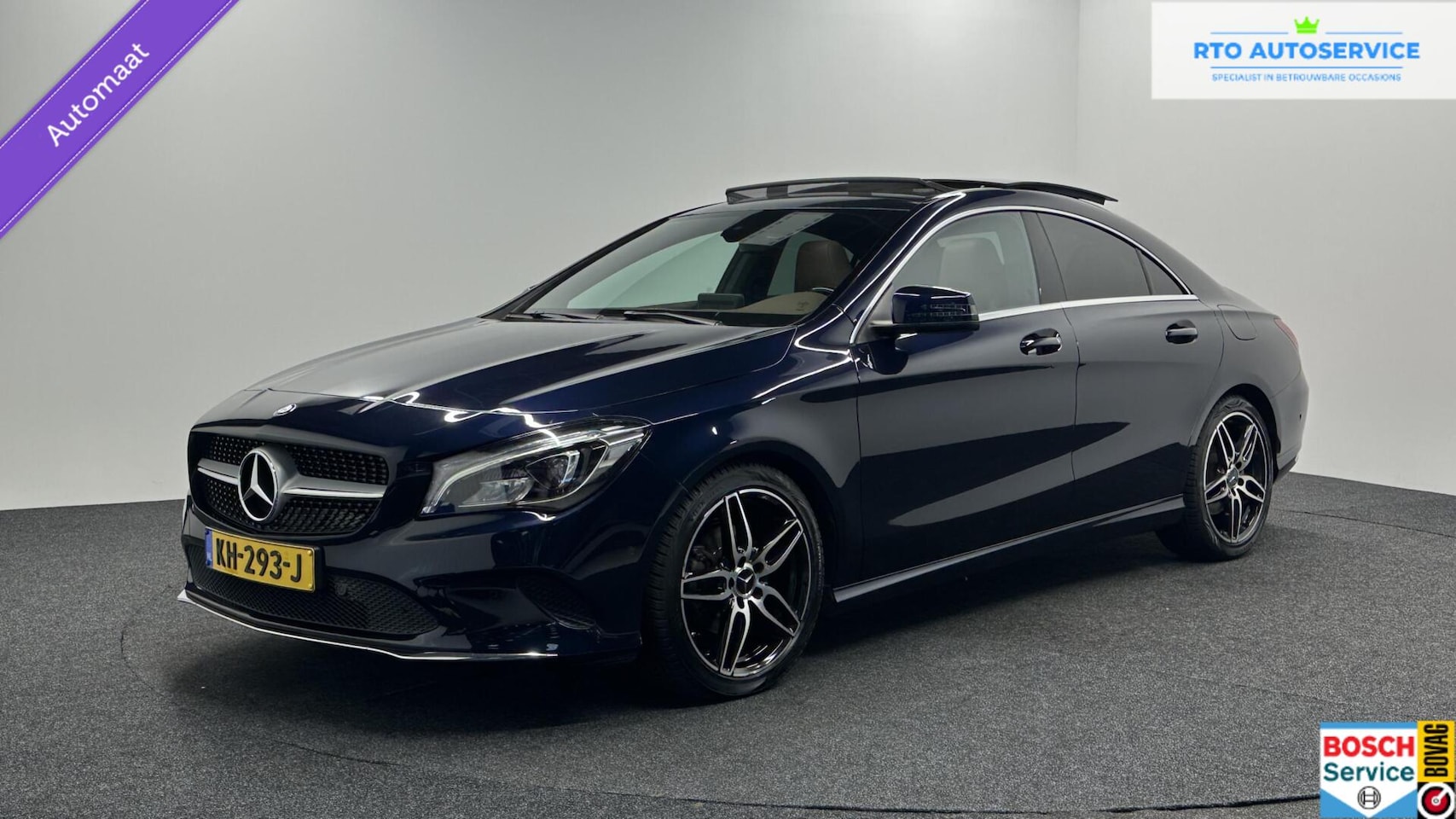 Mercedes-Benz CLA-Klasse - 200 Prestige TREKHAAK LEER PANO NAVI CAMERA. - AutoWereld.nl
