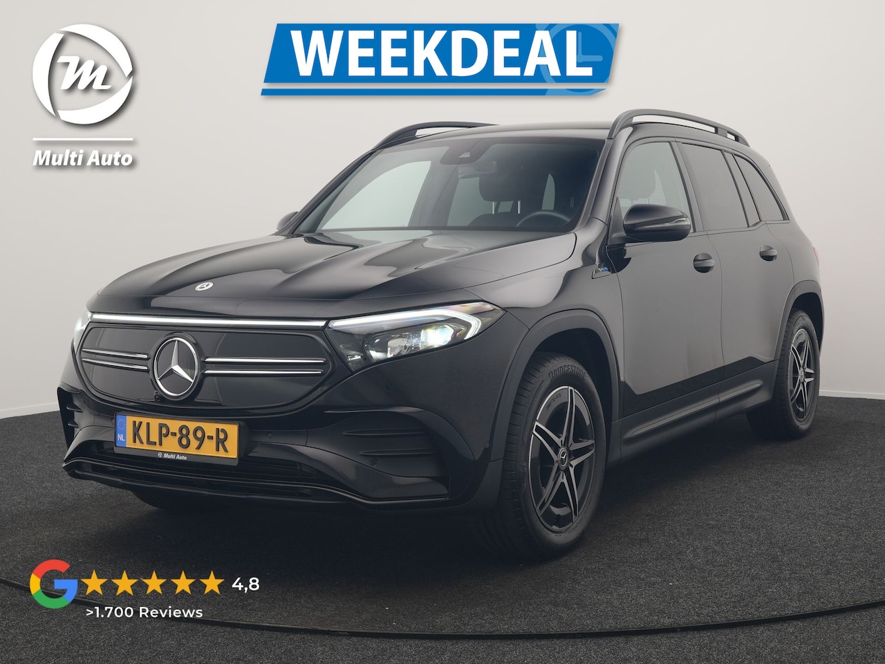 Mercedes-Benz EQB - 300 4MATIC AMG Line 69,7 kWh 228pk Dealer O.H. | Camera | MBUX Widescreen Navi | Alcantara - AutoWereld.nl