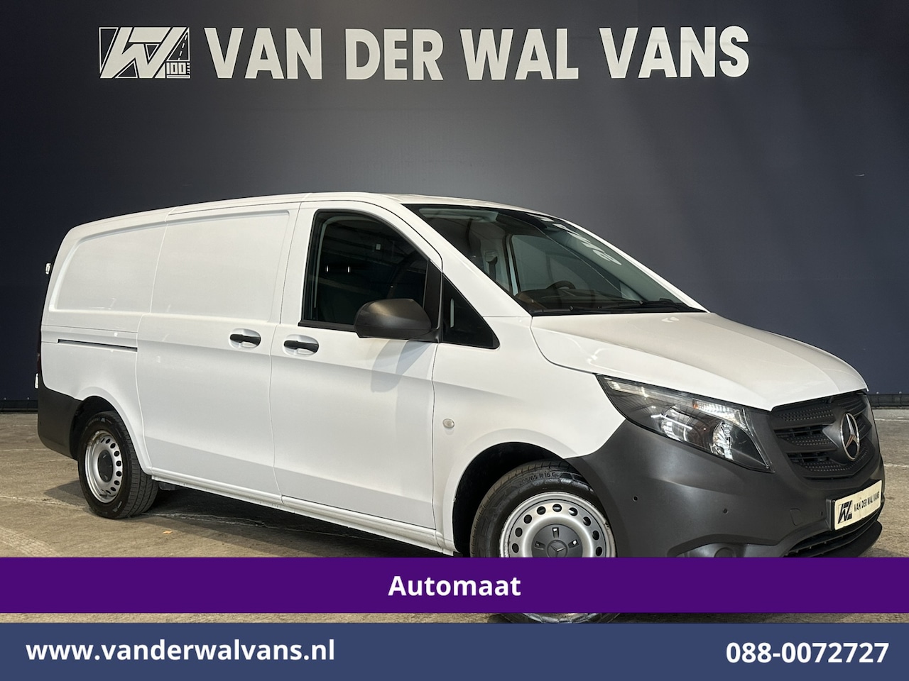 Mercedes-Benz Vito - 116 CDI 164pk Automaat L2H1 Inrichting Euro6 Airco | Camera | Navigatie | Cruisecontrol St - AutoWereld.nl