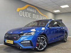 Skoda Octavia Combi - RS iV 1.4 electric 245PK | Memoryseats | Head-up | Stoelverwarming v+a | Camera | Keyless