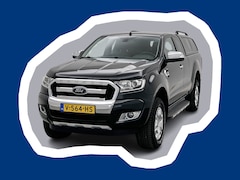 Ford Ranger - 2.2 TDCi Limited Supercab 4x4 Automaat Leder Trekhaak 3500kg Canopy Navigatie
