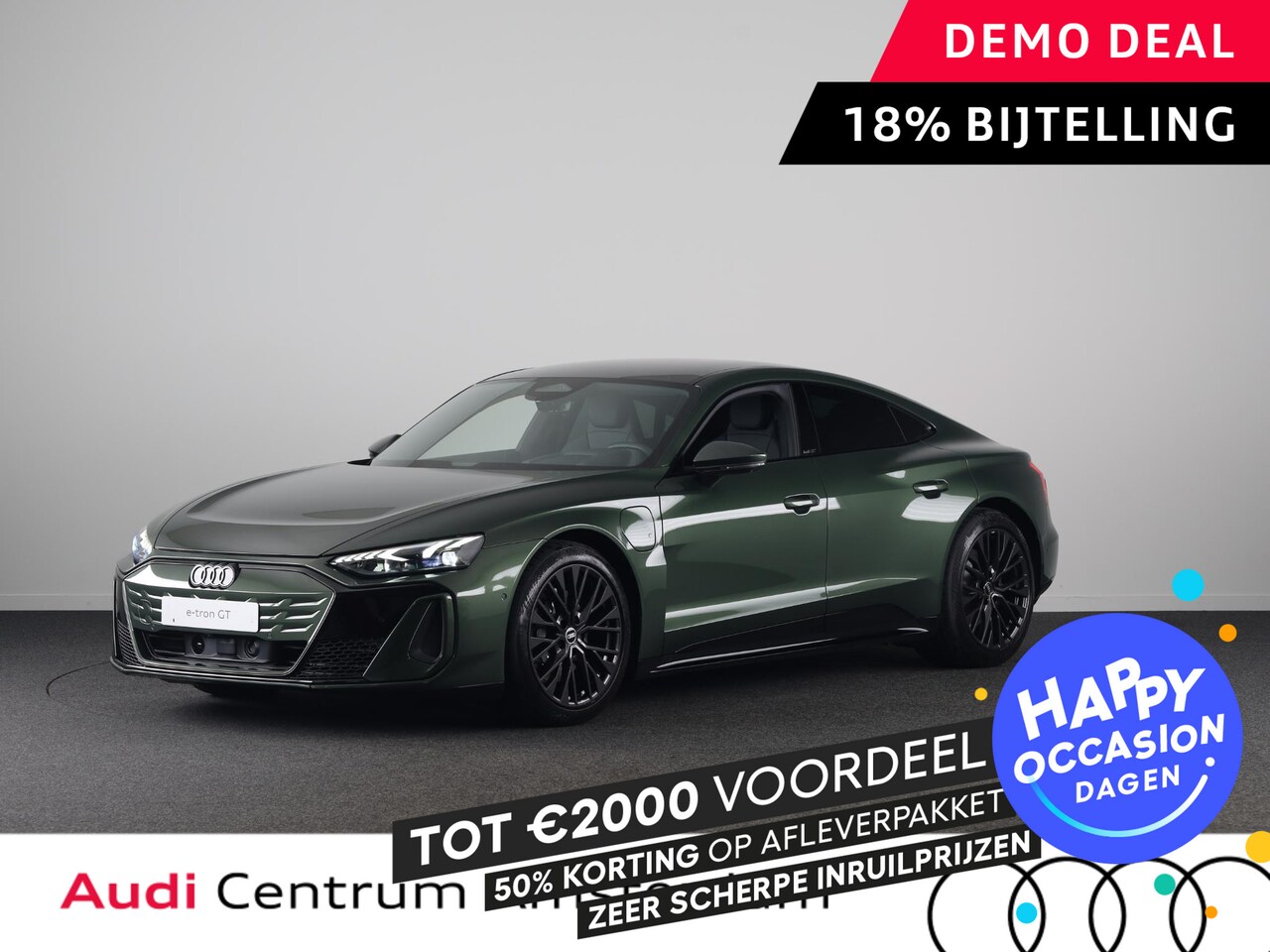 Audi e-tron GT - e-tron GT 504pk | B&O | Lederen bekleding | Elektrische verstelbare voorstoelen met geheug - AutoWereld.nl