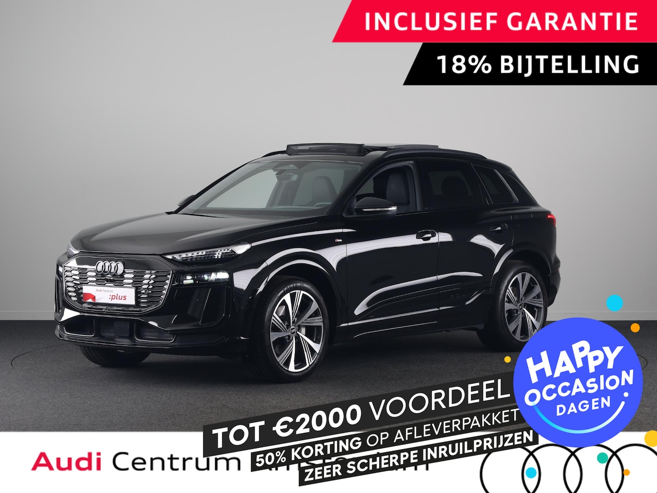 Audi Q6 e-tron - S edition performance 100 kWh 306 pk | SOH 99,50% | Verlengde garantie | Navigatie | Warme - AutoWereld.nl
