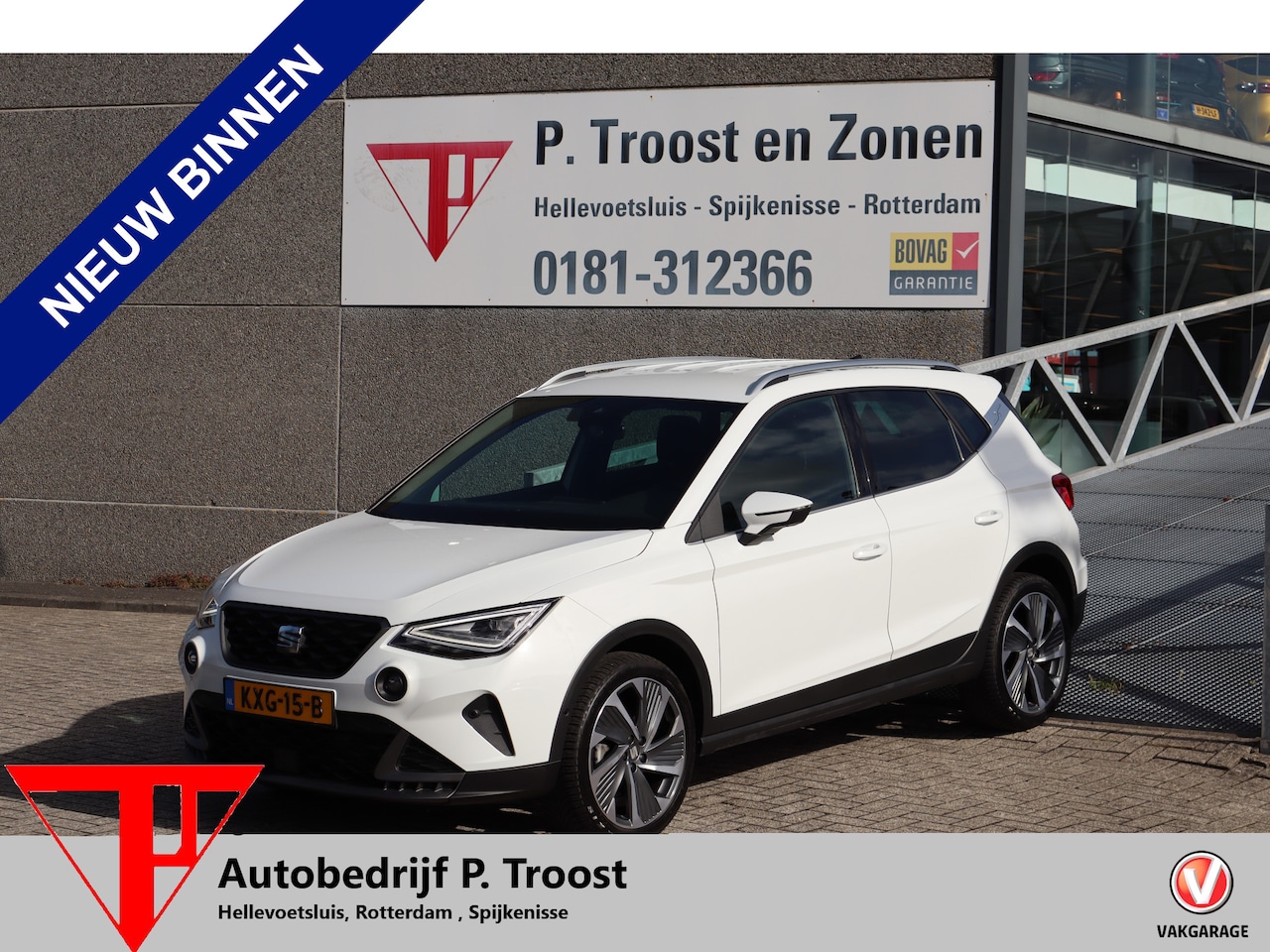 SEAT Arona - 1.0 EcoTSI FR Apple carplay/Stoelverwarming/Achteruitrijcamera/Navigatie/Digitale teller/K - AutoWereld.nl