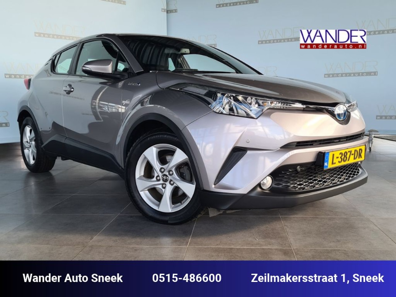 Toyota C-HR - 1.8 Hybrid Active /Parkeersensoren/Cruise/NAV/LMV/Bluetooth - AutoWereld.nl