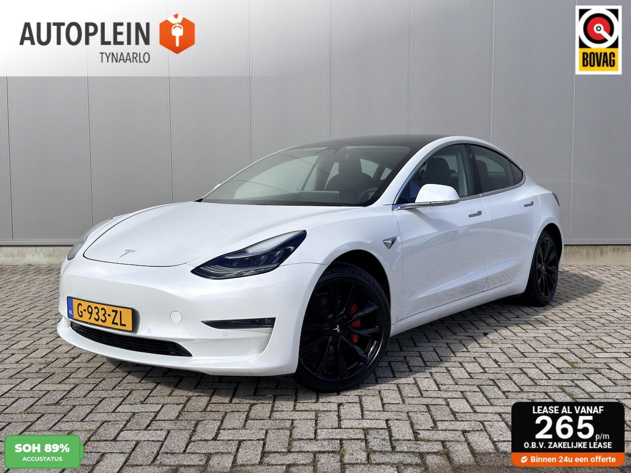 Tesla Model 3 - Long Range AWD 75 kWh 1e eig|Autopilot|dealer OH| - AutoWereld.nl