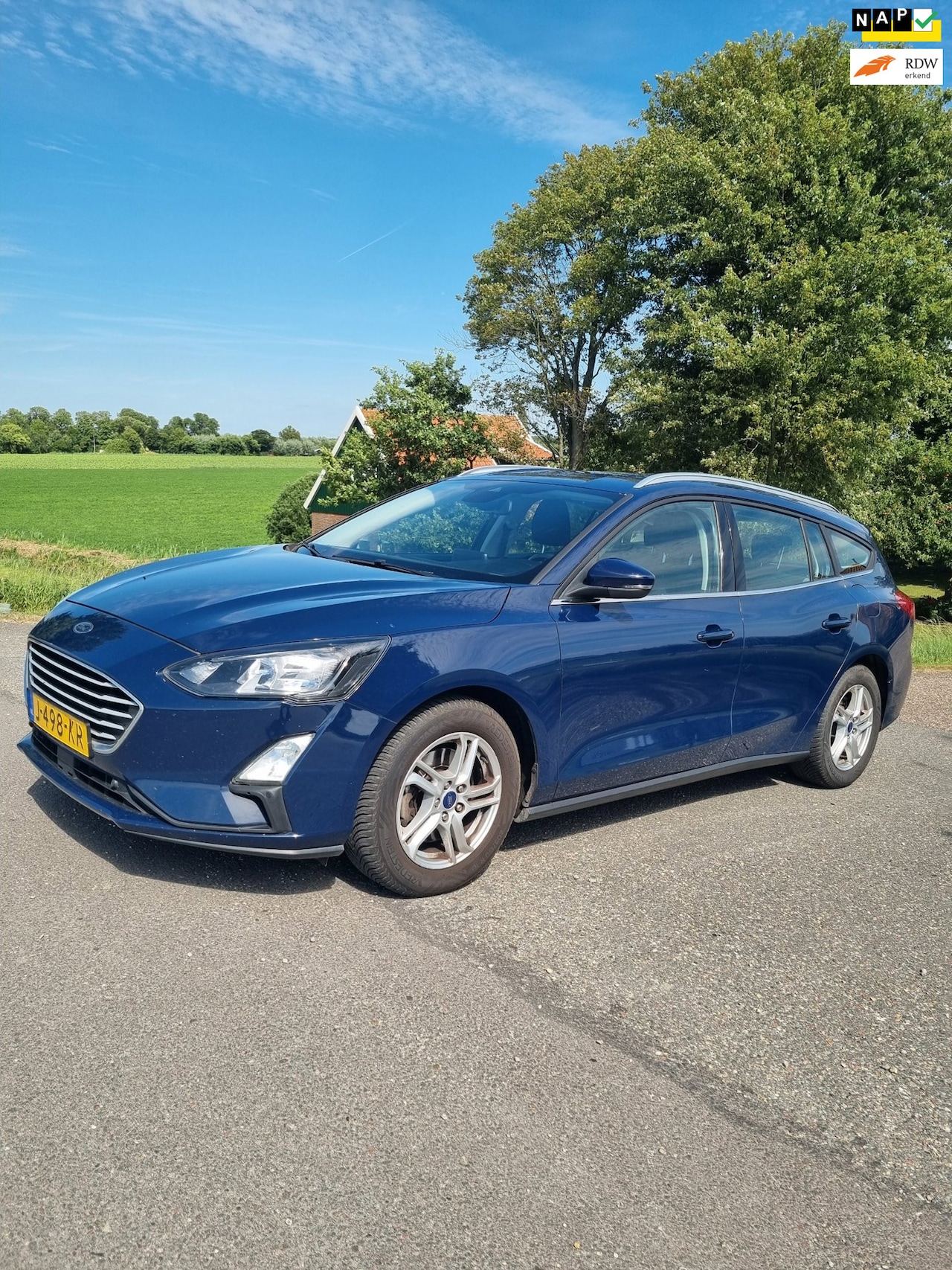 Ford Focus Wagon - 1.0 EcoBoost Hybrid Business, 92 KW, APK tot 09-2028, Climatronic, Cruise control. - AutoWereld.nl