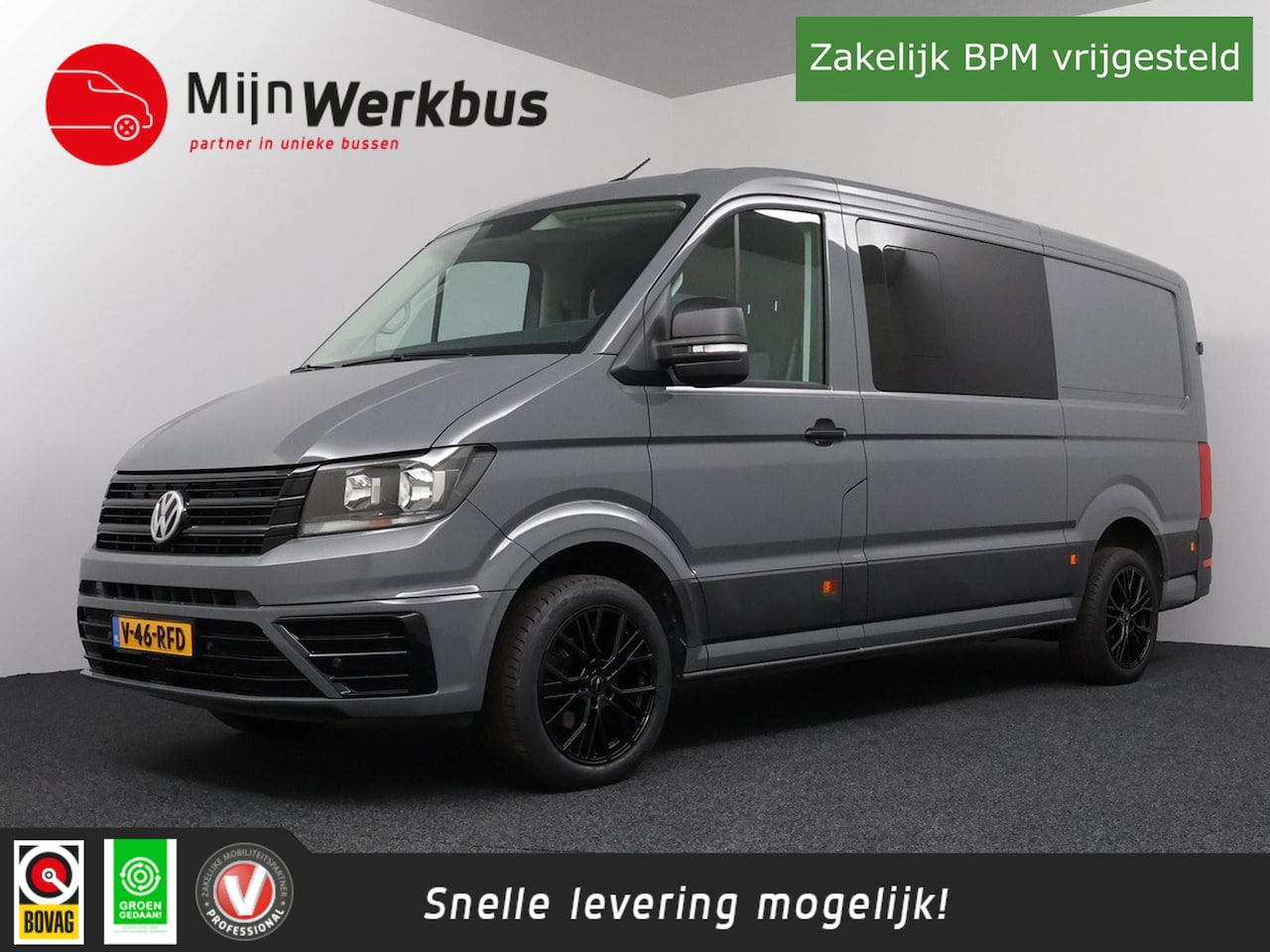 Volkswagen Crafter - 35 2.0 TDI L3H2 DC | Cruise Control | Camera | 5 Zitplaatsen! - AutoWereld.nl