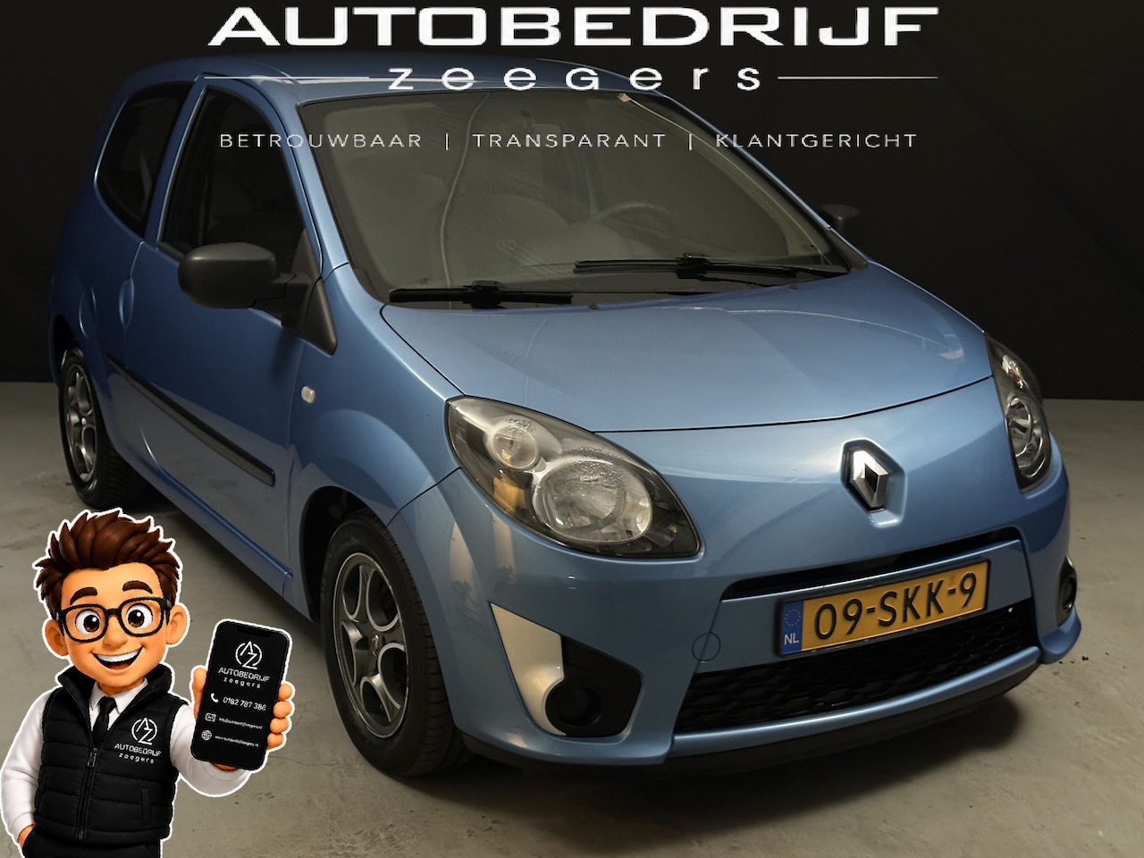 Renault Twingo - 1.2-16V Authentique *Lage KM*NAP*AC* - AutoWereld.nl