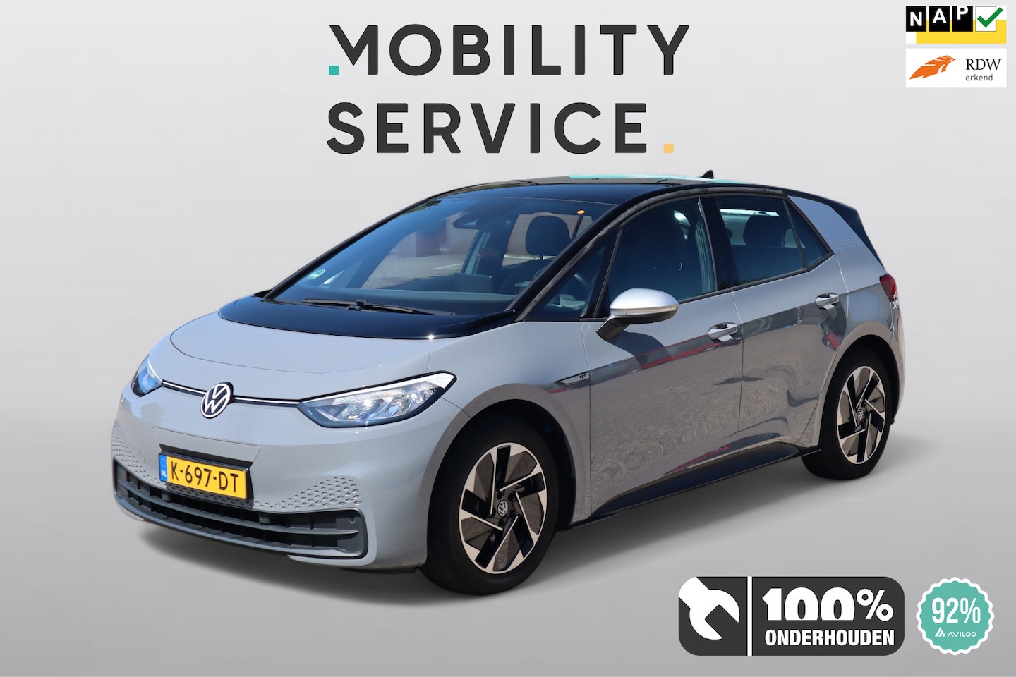 Volkswagen ID.3 - First 58 kWh SOH92% CarPlay ACC LMV Clima - AutoWereld.nl