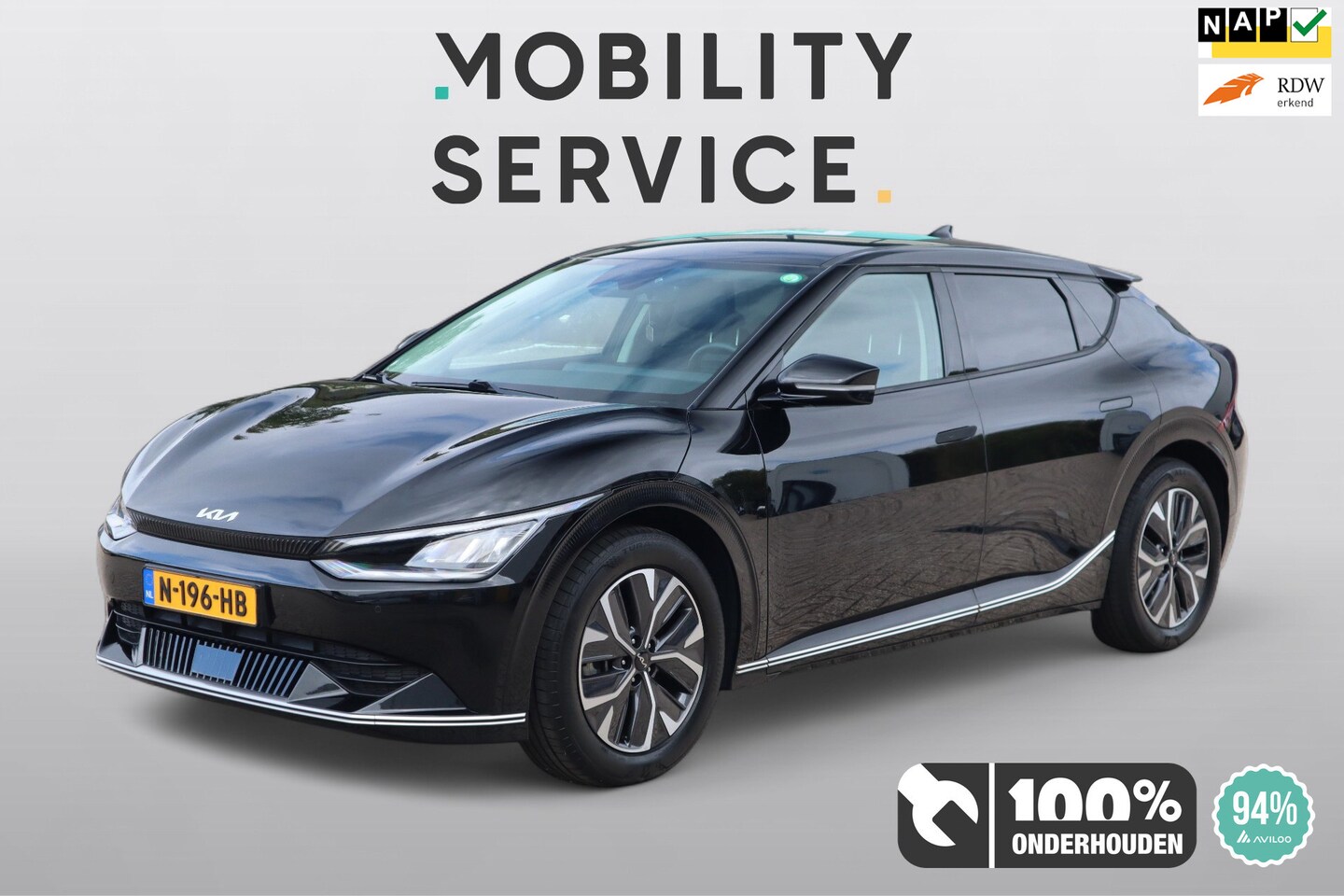 Kia EV6 - Plus 77.4 kWh SOH94% Trekhaak Leder ACC Clima - AutoWereld.nl