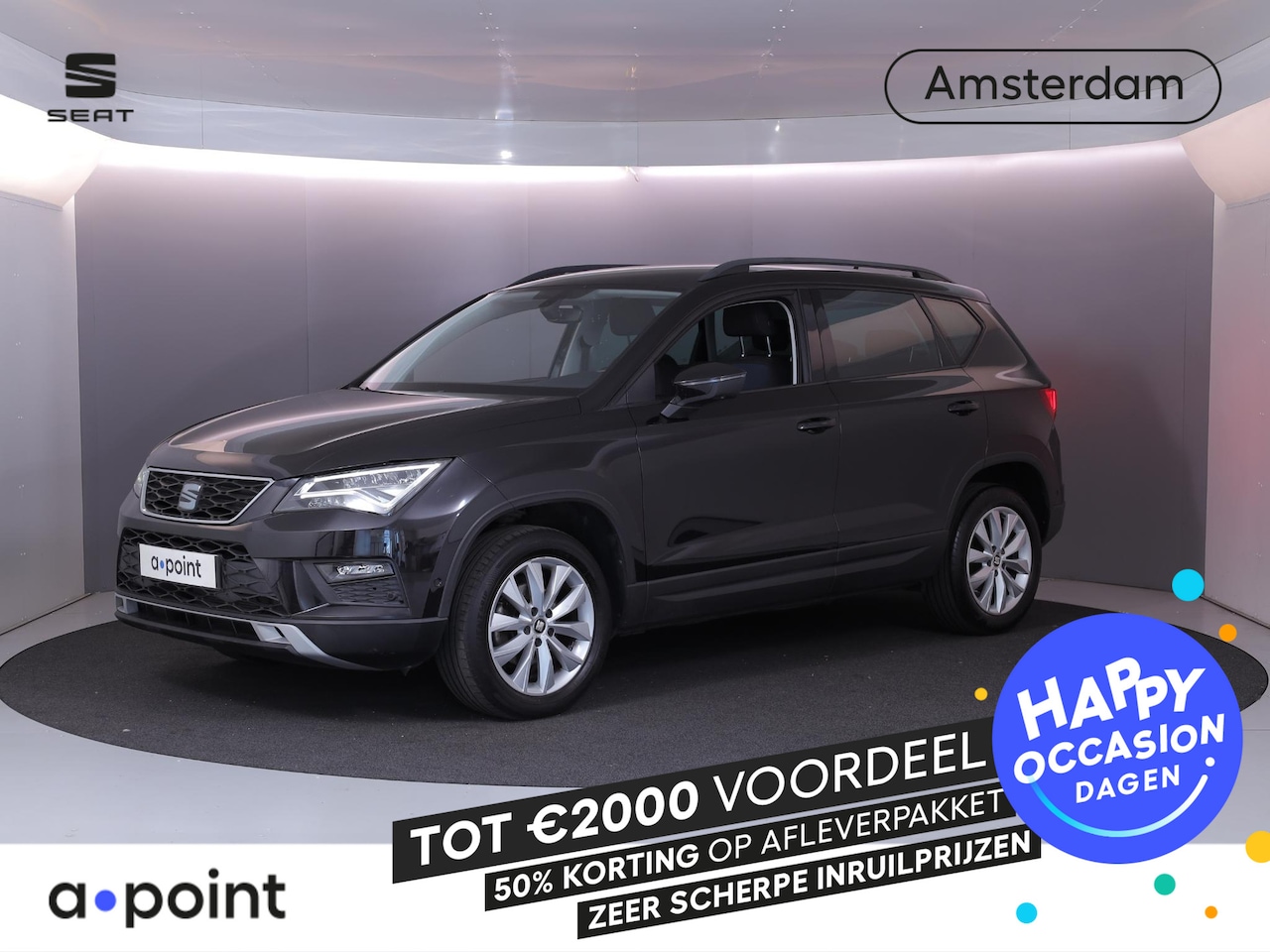 SEAT Ateca - 1.0 EcoTSI Style Business Intense 115 pk | Navigatie | Parkeersensoren (Park assist) | Ach - AutoWereld.nl