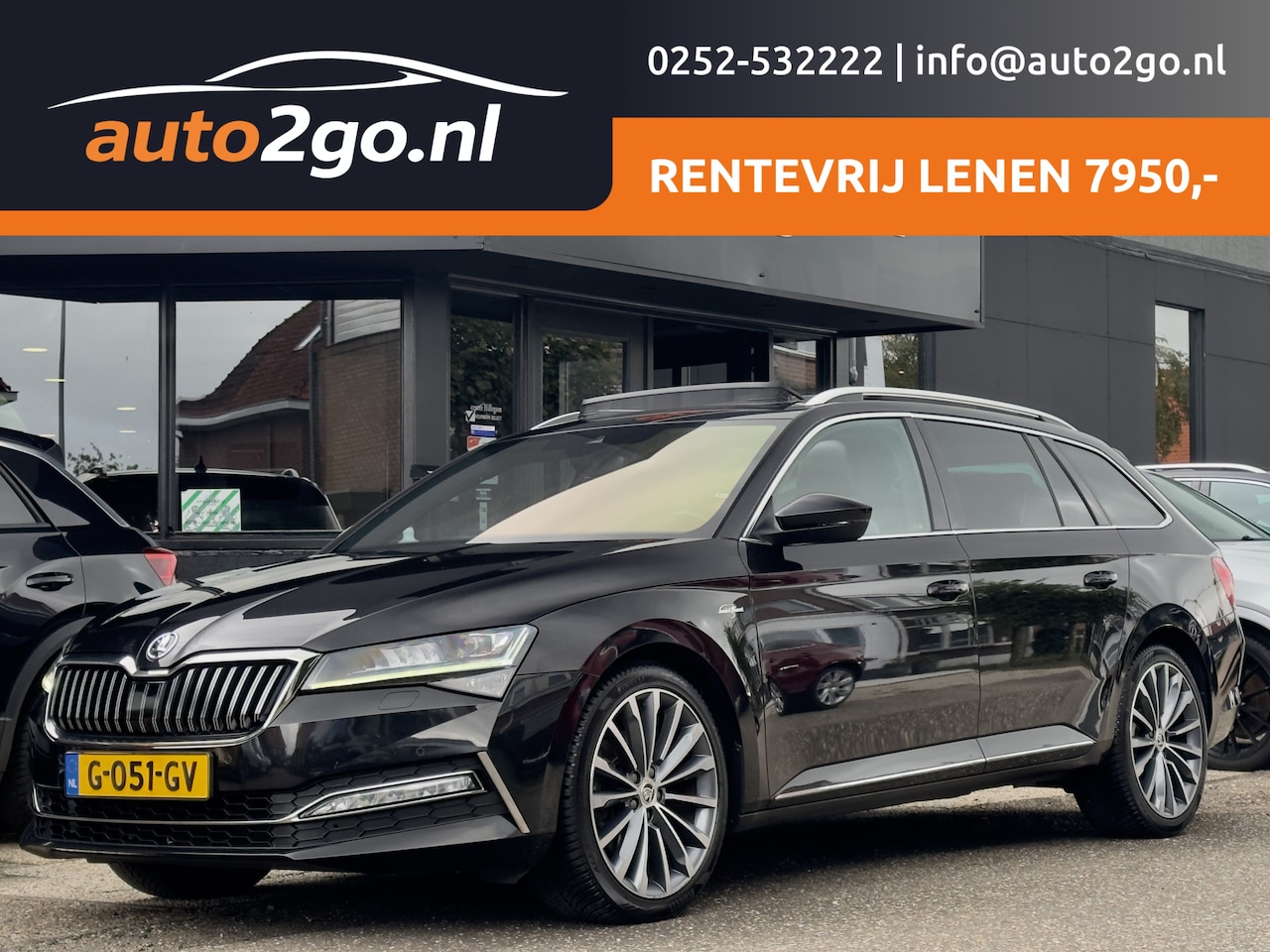 Skoda Superb Combi - 1.5 TSI AUT7 ACT L&K EXECUTIVE PANODAK LEDER NAVI CAMERA APPL-CARPLAY DIGI-DASH LED LMV PD - AutoWereld.nl