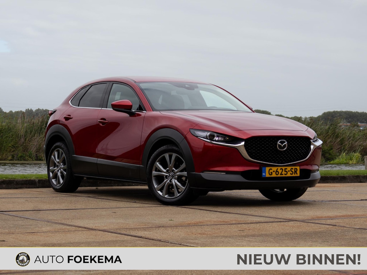 Mazda CX-30 - 2.0 e-SkyActiv-X M Hybrid Luxury ACC Keyless Leder Stuur/ Stoelverwarming - AutoWereld.nl