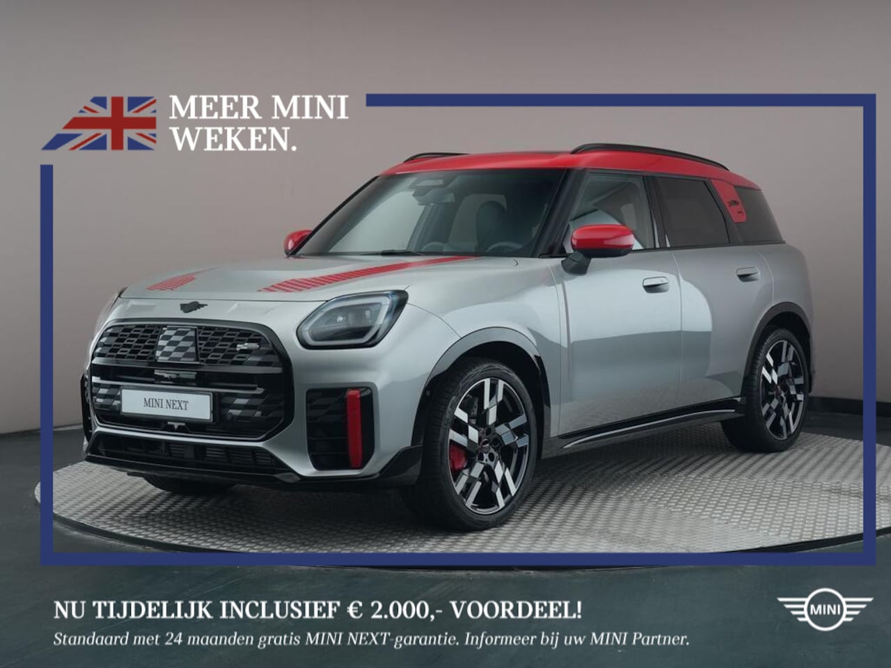 MINI Countryman - 2.0 JCW ALL4 John Cooper Works XL - AutoWereld.nl