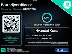 Hyundai Kona Electric - EV Limited 64 kWh 100% SOH LEDER MEMORY